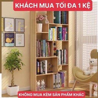 Kệ Sách Để Sàn Nhiều Ngăn - Tủ Sách Đẹp Hình Chữ U
