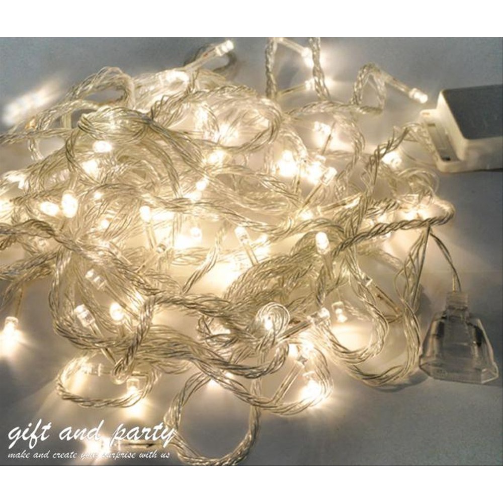 Dây đèn chớp trang trí noel - đèn nháy noel 4m – 8m các màu