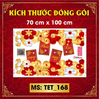 DECAL TRANG TRÍ TẾT 2021  SỐ 168