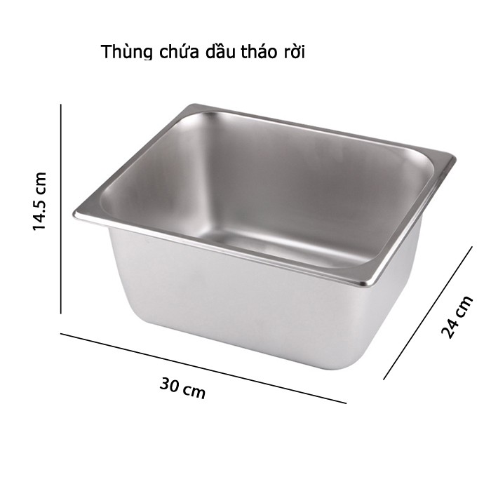 Bếp Chiên Nhúng Điện Dung Tích 5.5 Lít