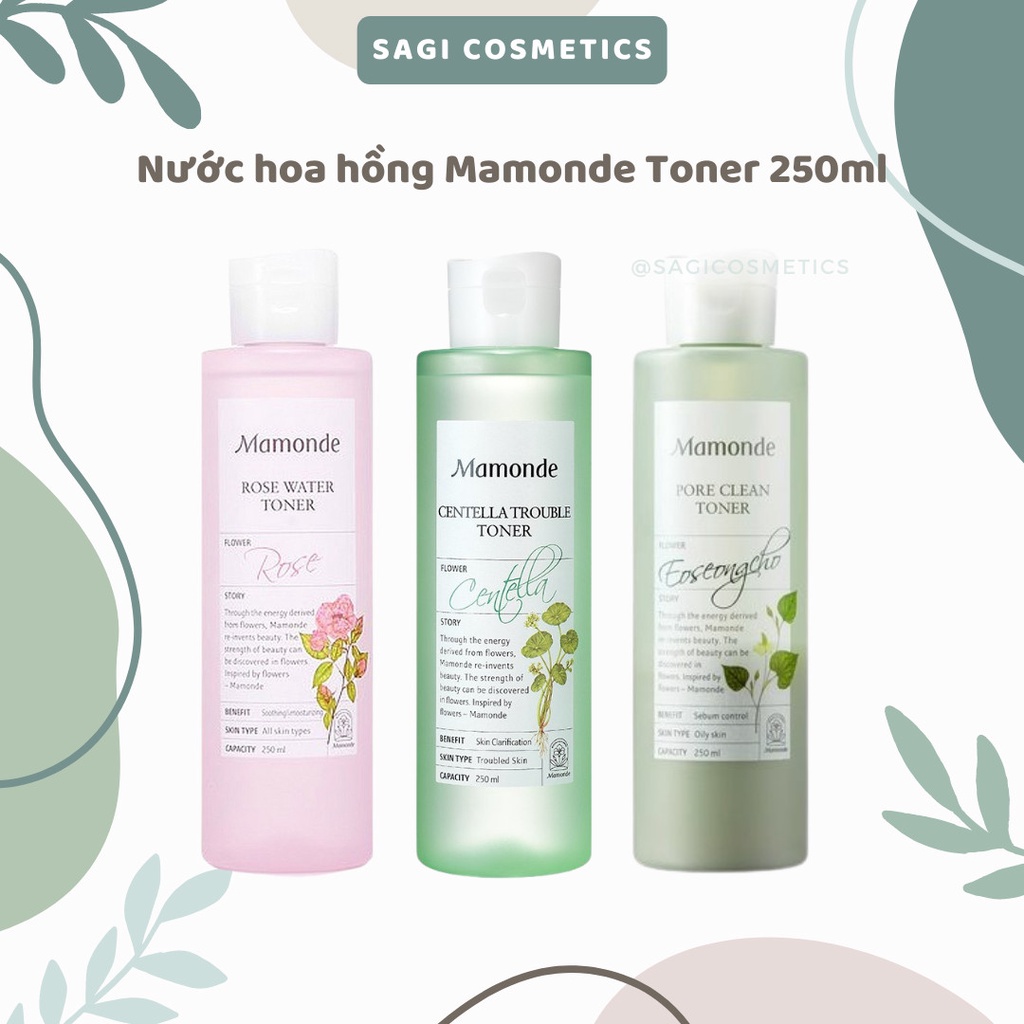 Nước Cân Bằng Mamonde Pore Clean Toner (250ml)