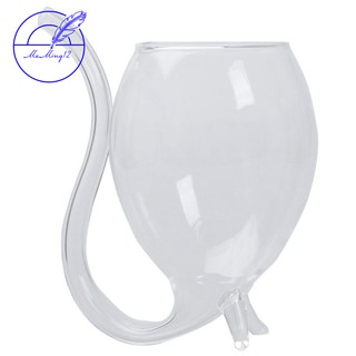 Cốc đựng nước bằng thủy tinh có vòi uống tiện dụng
