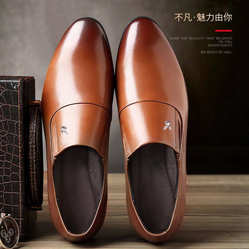 [Mã FACBGO245 giảm 10K đơn bất kì] Giày Da Nam Kiểu Dáng Công Sở Thời Trang Phong Cách Hàn Quốc