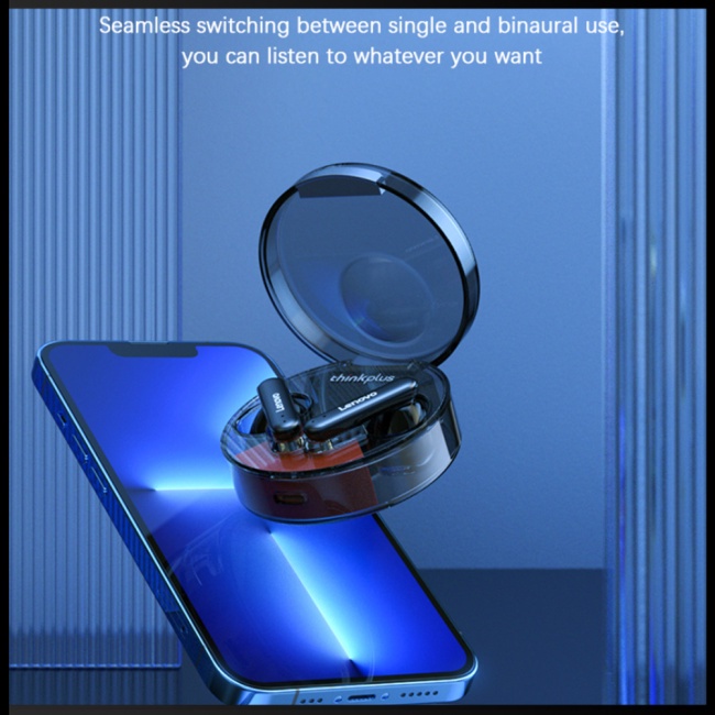 Tai Nghe Thể Thao Zevaret Lenovo Lp10 Bluetooth Không Dây Chống Ồn Và Phụ Kiện