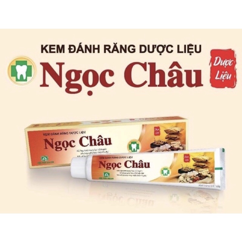 Kem đánh răng Ngọc Châu tuyp lớn 125g