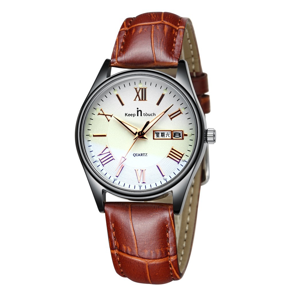 ĐỒNG HỒ NAM SENDA 8196 DÂY DA CHÍNH HIỆU Bán lẻ giá sỉ