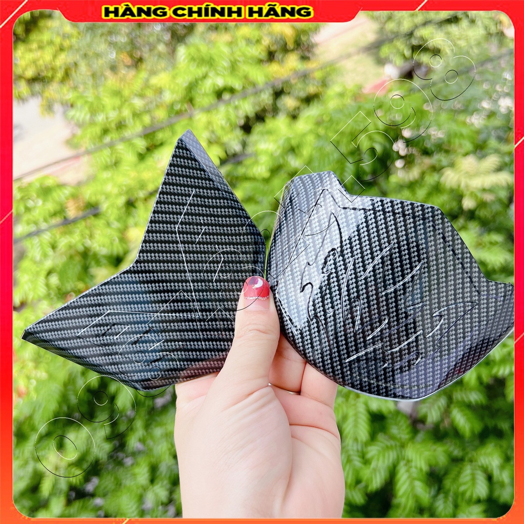 Mỏ Dè Trước Sau xe Airblade 2023, Bọc Mõm Dè Xe Ab 160/125/2023 Chất Liệu Carbon Chính Hãng Artistar
