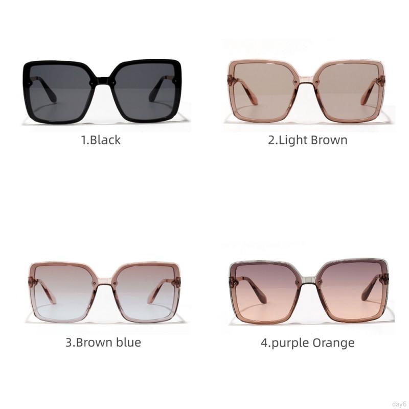 Korean Fashion Wild Retro Square Frame Sunglasses
