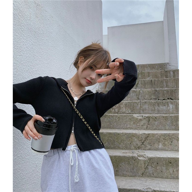 Áo khoác len có nón hàng Qc sẵn hàng | BigBuy360 - bigbuy360.vn