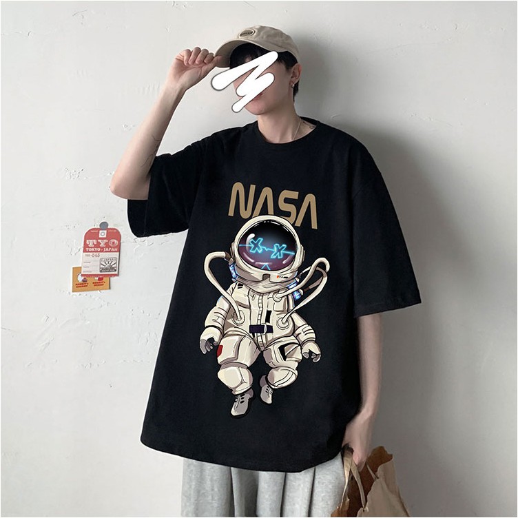 [Mẫu Mới] Áo Thun Nam Nữ Unisex Form Rộng Tay Lỡ Cổ Tròn Phi Hàng Gia mixxstoreTOP NAM 178V1