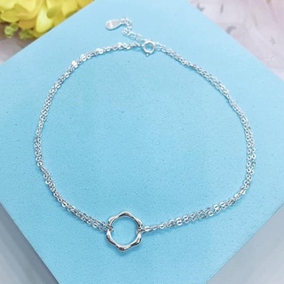 Các mẫu lắc chân bạc cho nữ