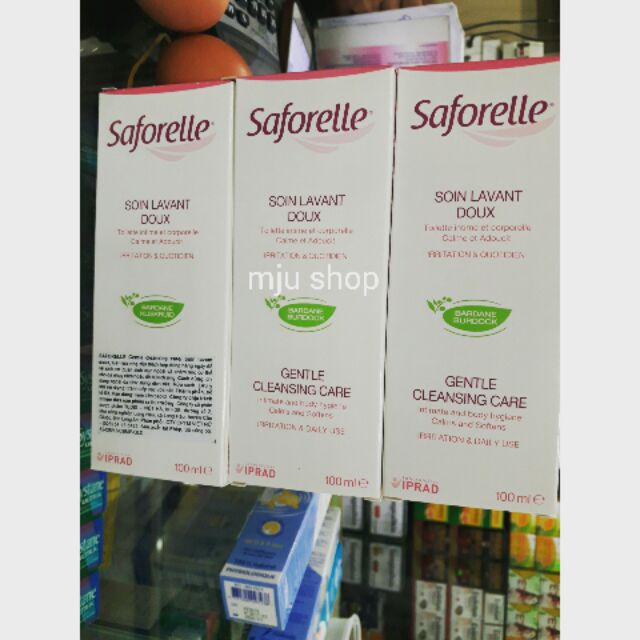 (Chính hãng) Dung dịch vệ sinh phụ nữ Saforelle 100ml