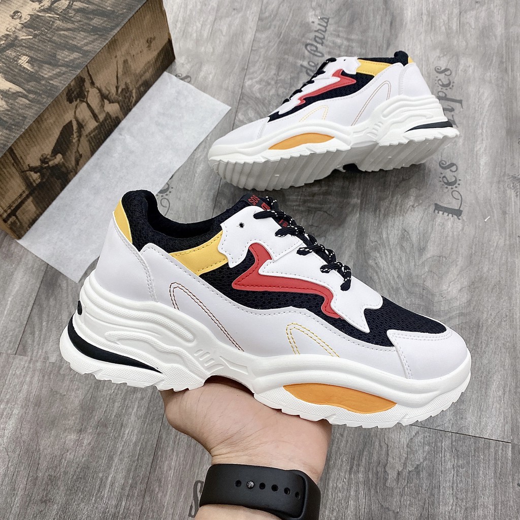 [FreeShip - Hàng xịn] Giày thê thao nam, giày nam độn đế tăng chiều cao 5 cm G038 | BigBuy360 - bigbuy360.vn