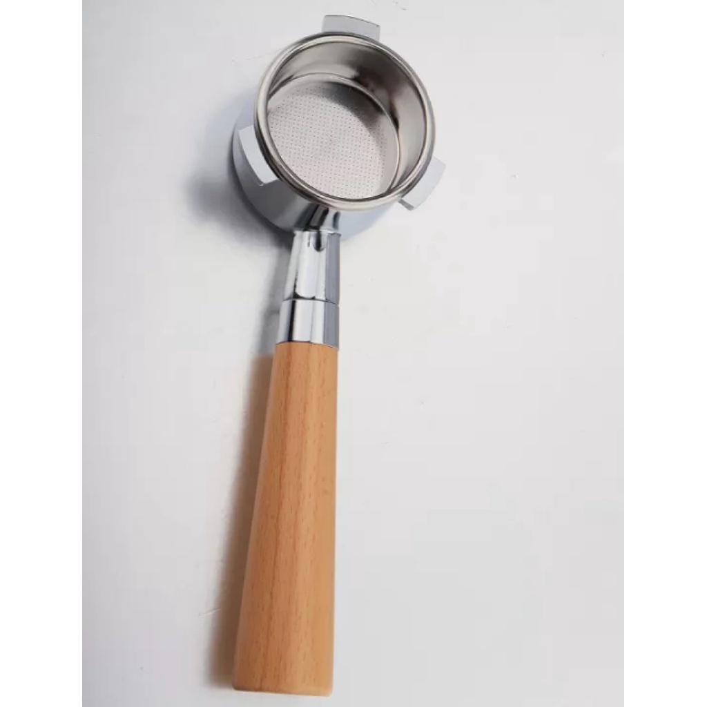 Tay cầm máy pha Espresso Size 54mm 3 tai không đáy cho máy Breville