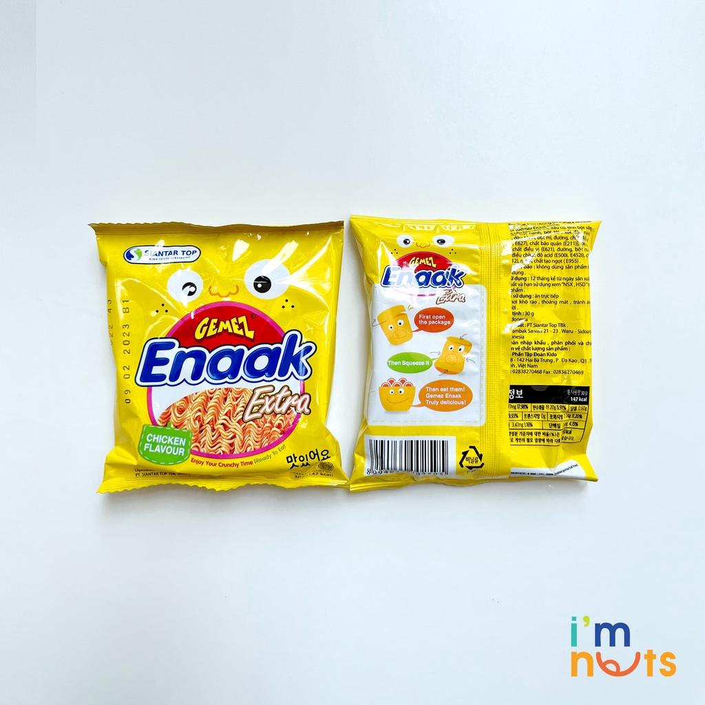 Snack mì trẻ em Enaak Gemez Indonesia vị gà truyền thống