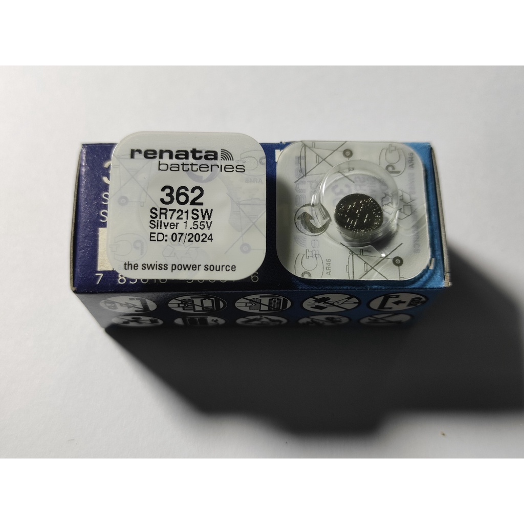 1 Viên Pin Đồng Hồ Renata Thụy Sĩ SR721SW / 362 Loại Tốt