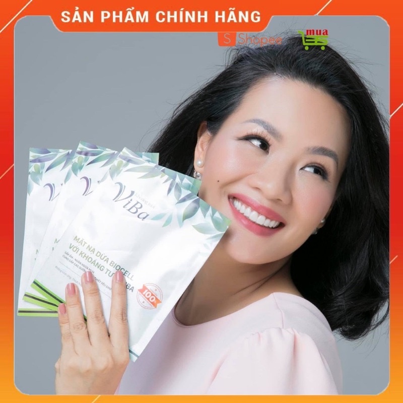 [HCM-GIA TOT] Mặt nạ dừa Biocell Viba. Mặt nạ ViBa. Mặt nạ dừa ViBa