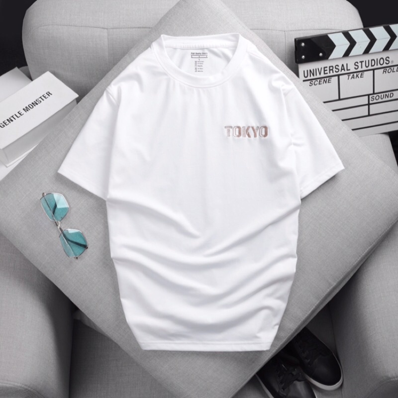 Áo thun nam cổ tròn Tokyo chất cotton cực sang AXK199