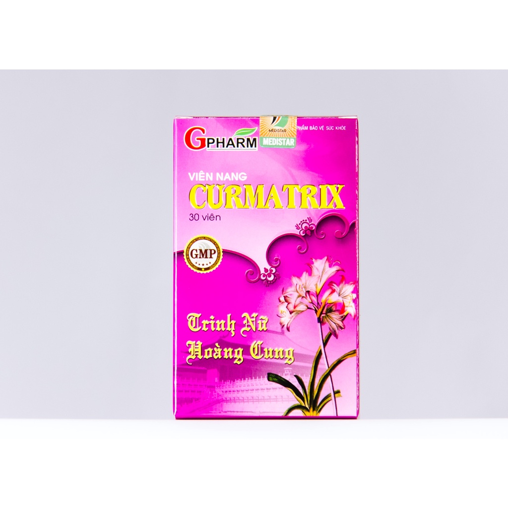 Viên uống CURMATRIX Hỗ trợ giảm sự phát triển của u xơ, giúp giảm các triệu chứng hạn chế nguy cơ u xơ tử cung