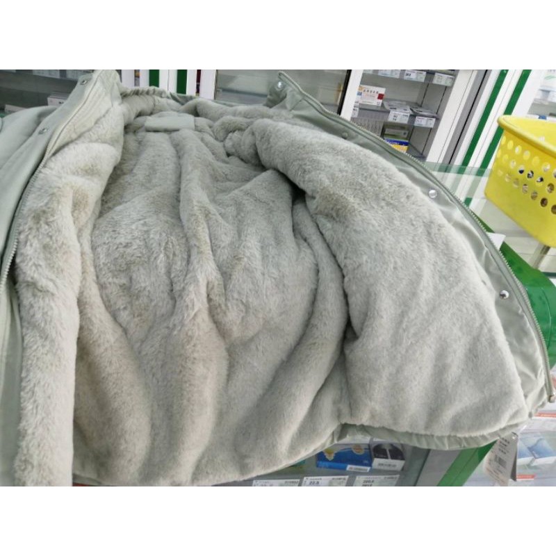 Áo parka lót lông siêu dày ấm