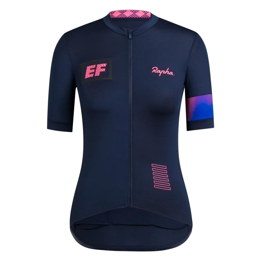 RAPHA TEAM Set Quần Áo Đi Xe Đạp Thể Thao Cho Nữ