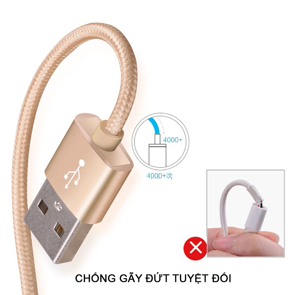 Cáp Lightning Hoco X2 - Sạc Nhanh iPhone iPad