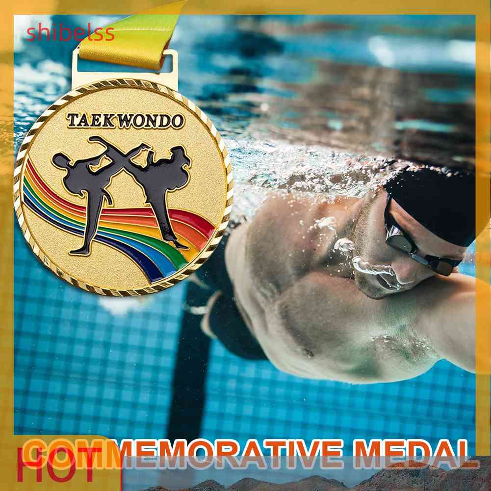 Shibe Phần Thưởng Huy Chương Câu Cá / Taekwondo Bằng Đồng Màu Vàng / Bạc