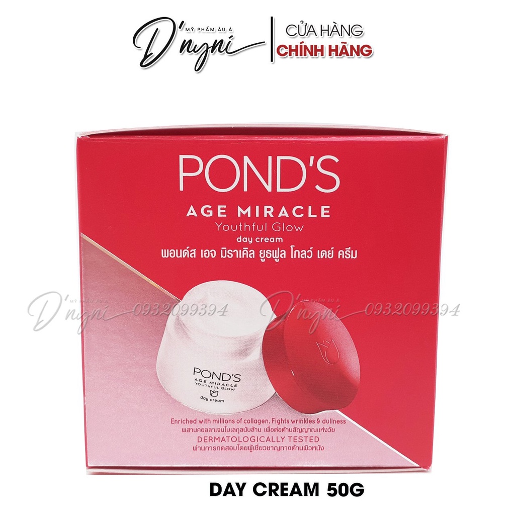 Kem Dưỡng Da Chống Lão Hóa Ban Ngày Pond's AGE MIRACLE 50g Thái Lan