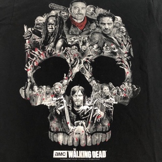 2hand áo thun walking dead