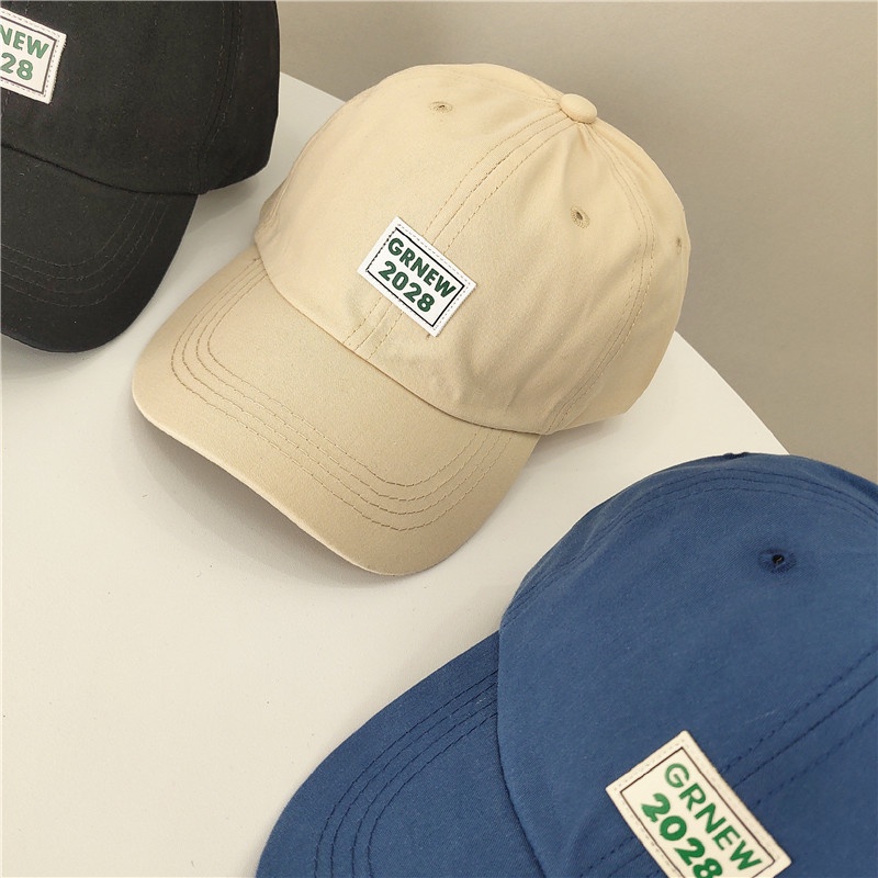 Mũ Lưỡi Trai Mềm Mại In Chữ Phong Cách Hàn Quốc Dễ Phối Đồ Thời Trang Xuân Thu Cho Nữ