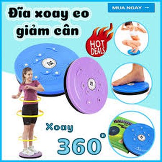 Siêu rẻ Đĩa Xoay Eo Giảm Cân, Đánh Tan Mỡ Bụng
