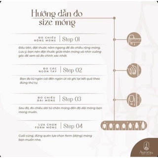 [Nailbox Aurora] Móng giả thiết kế 071