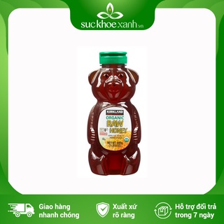 Mật ong hữu cơ Organic Raw honey (Kirkland) - 680gr/chai - Hàng chính hãng