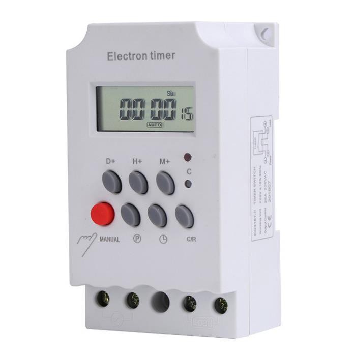 Công tắc hẹn giờ Kg316 T-II/ 25A 16 Timer hẹn giờ thời gian tuần Thiết bị điện giá tốt