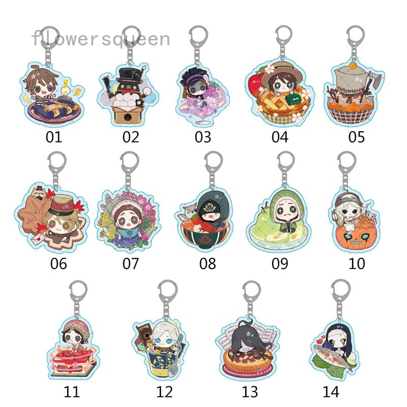 flowersqueen Móc Khóa Hình Trò Chơi Điện Tử