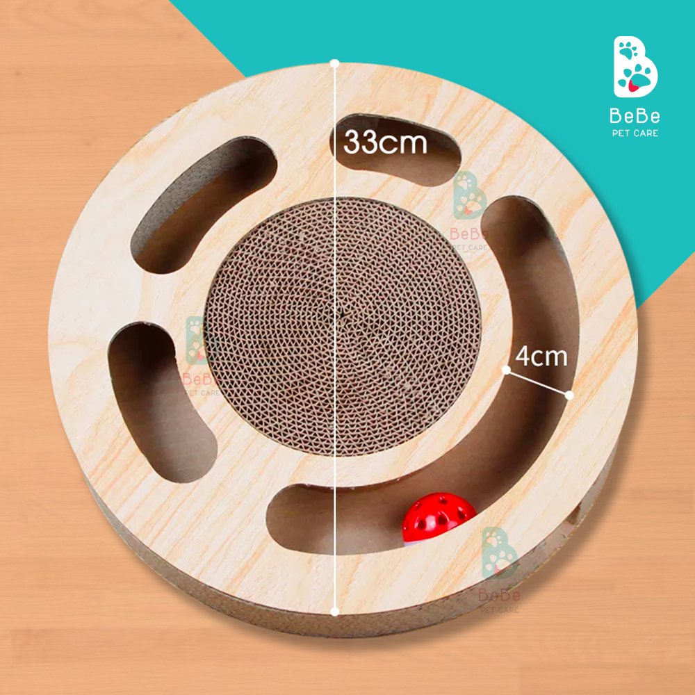 [Siêu Xinh - Kèm Catnip] Cào Móng Cho Mèo Kết Hợp Bóng Chuông - Đồ Chơi Cho Các Boss Mèo