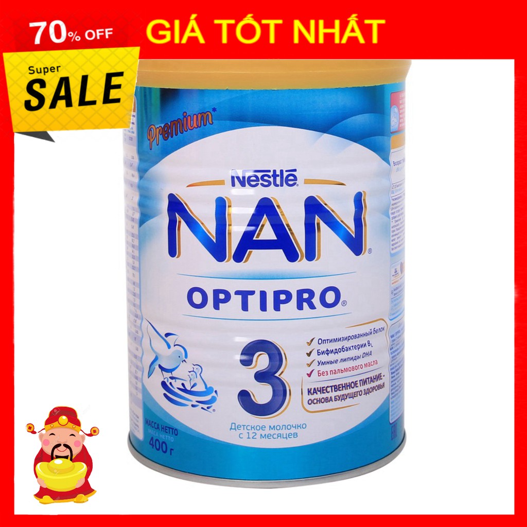 [ GIÁ TỐT NHẤT ]  Sữa Nan Nga sô một, hai, 3, 4 ( 400G ) [ HÀNG CHÍNH HÃNG ]