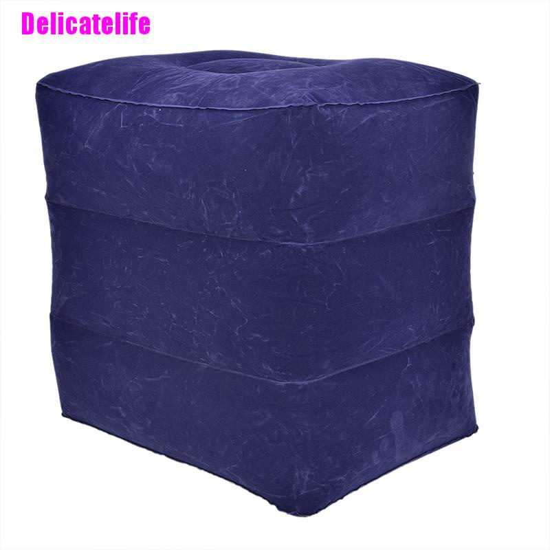 Đệm gác chân bơm hơi tiện lợi khi đi du lịch