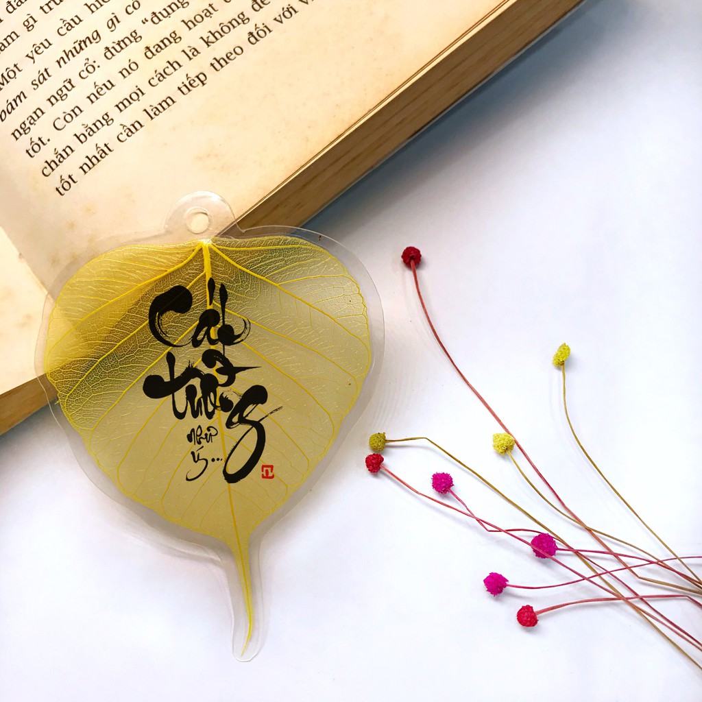 Lá Bồ Đề Thư Pháp Nhiều Mẫu . Cầu May Mắn Và Bình An