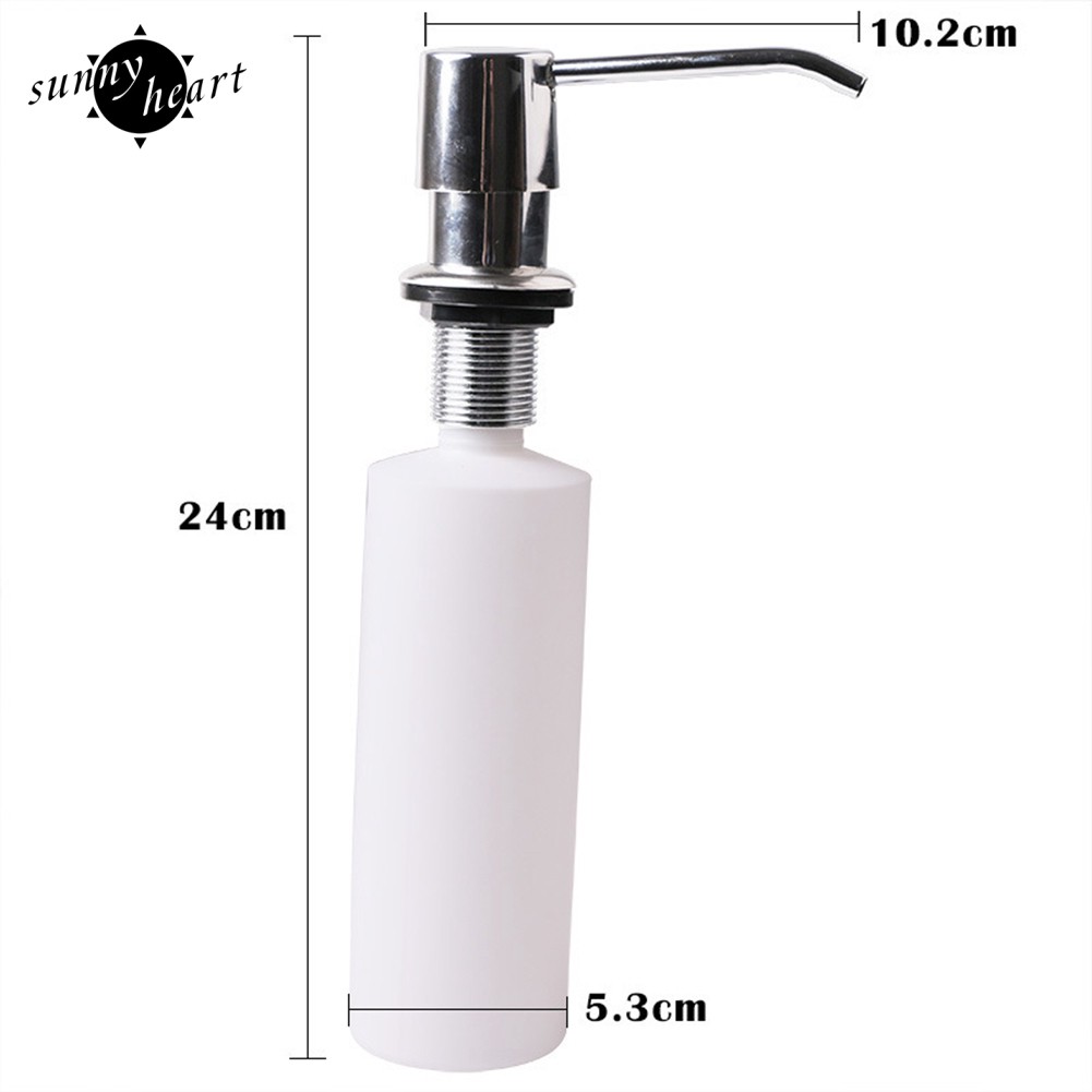 Chai nhựa đựng xà bông dạng lỏng gắn bồn rửa tiện dụng