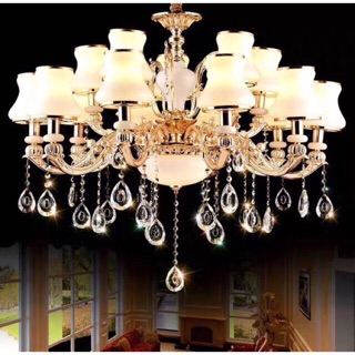 Đèn Chùm Hiện Đại 8+15 Tay - Tặng Bóng Led