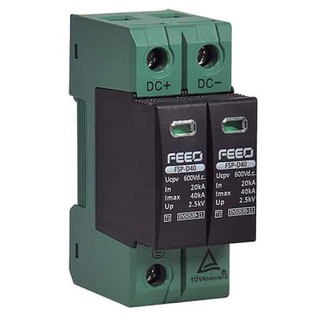 CB chống sét DC FEEO FSP-D40-600 600VDC 40kA 1P+N