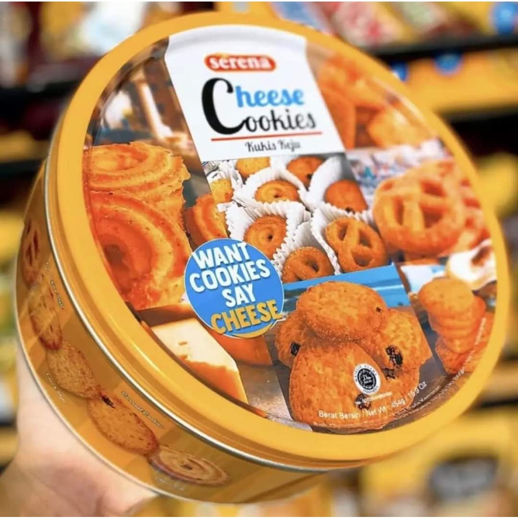 Bánh Quy Phô Mai Serena Cheese Cookies Hộp 454gr