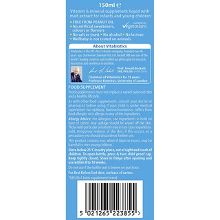 Wellbaby 14 vitamin 150ml - Vitamin tổng hợp tăng đề kháng cho bé