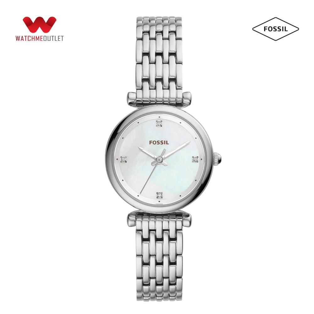 Đồng hồ Nữ FOSSIL ES4430I Máy Pin Kính Khoáng