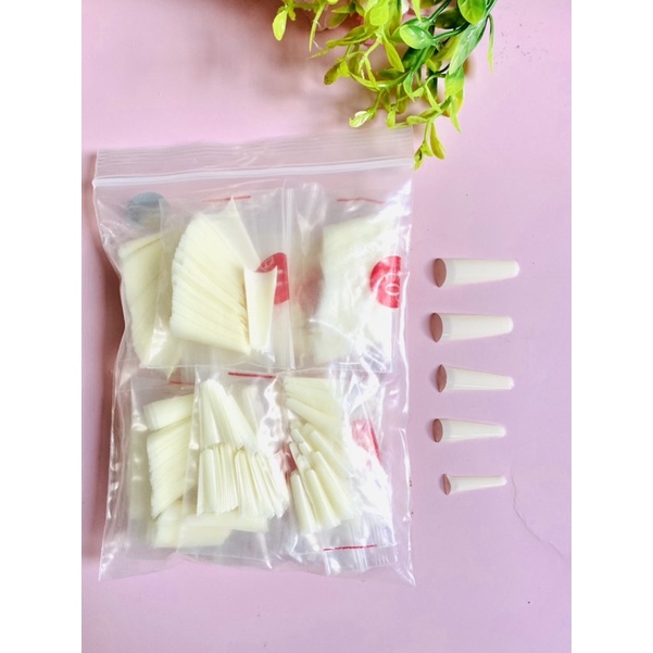 600 Móng nối chính hãng Hình thang nhựa  siêu dẽo