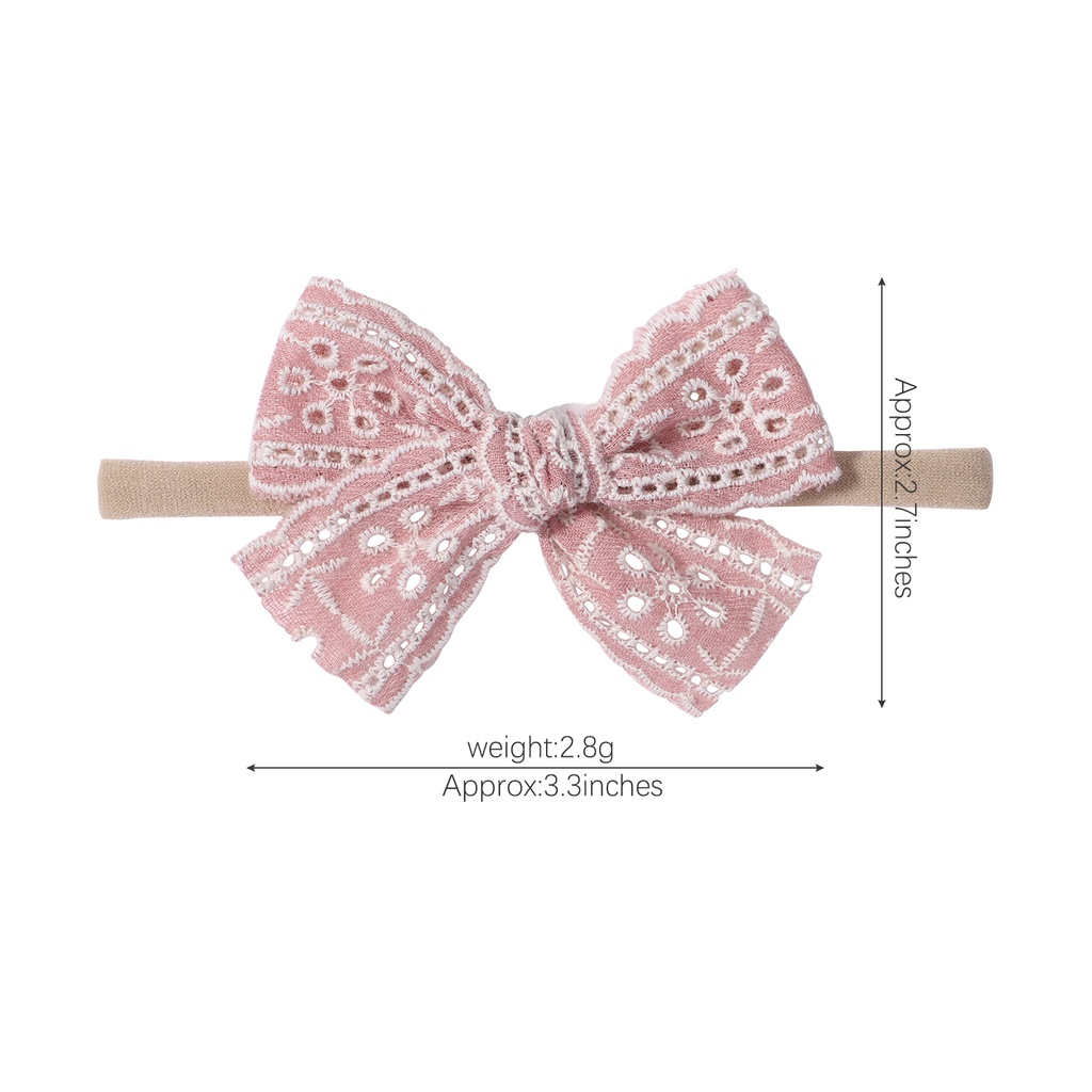 Dây thun cột tóc KIDSBOWS gắn nơ đáng yêu cho bé gái
