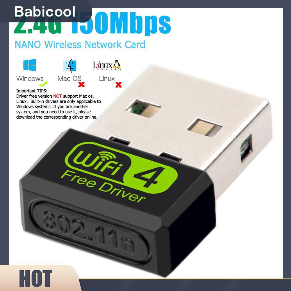 Usb Thu Sóng Wifi Babibrown 150mbps | WebRaoVat - webraovat.net.vn