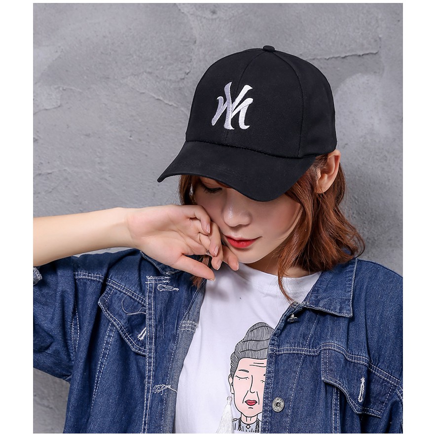 Nón mũ lưỡi trai nam đẹp hàng hiệu cao cấp NY NoBrandUnisex