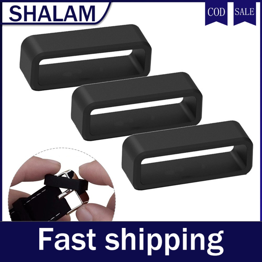 Vòng dây đeo đồng hồ thay thế bằng silicone co giãn 12-30mm